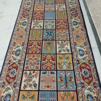 دو عدد فرش ۹متری ویک گلیم ۶ متری راهرو،پله