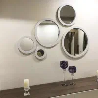 آیینه پی وی سی گرد