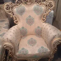 یک دست مبل هفت نفره سلطنتی|مبلمان خانگی و میز عسلی|شاهین‌شهر, گزبرخوار|دیوار