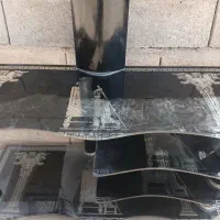 زیر تلوزیونی شیشه ای
