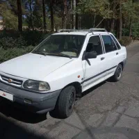 پراید مدل88سفید دوگانه کارخانه
