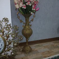 ساعت برنز و گلدان برنز اصل|ساعت دیواری و تزئینی|شهریار, شهرک امیریه|دیوار