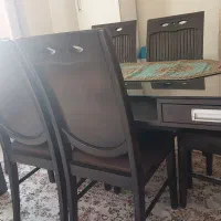 میز ناهارخوری ۶ نفره|میز و صندلی غذاخوری|تهران, باغ فیض|دیوار