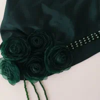 توربان و هدشال مجلسی نگین دوزی|لباس|قم, سراجه|دیوار