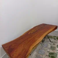 میز جلو مبلی چوب کهور