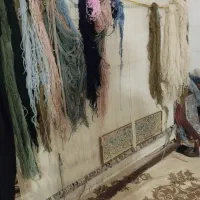 دارغالی|فرش|یزد, |دیوار