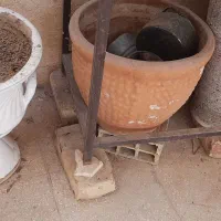 گلدون  سفالی.وپلاستیکی .ابپاش|گل و گیاه طبیعی|قم, عمار یاسر|دیوار