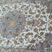 فرش گل ابریشم کاشان|فرش|گلپایگان, |دیوار