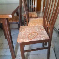 میز وصندلی غذاخوری۴نفره|میز و صندلی غذاخوری|گلستان (تهران), |دیوار