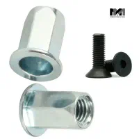 پیج و مهره  رخت اویز بست رگال قوطی چوب روس