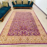 فرش ۶ متری ابریشم ماشینی شفقی تبریز ۱۰۰۰ شانه|فرش|کرج, فاز ۳ مهرشهر|دیوار