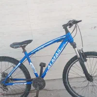 دوچرخه ۲۶دنده ای و کمکی و ترمز دیسکی و۲۰کمکی سالم