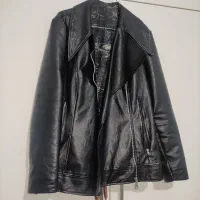 حراج کت چرم زنانه سایز ۴۲ ۴۴