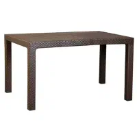 ست میز و صندلی ۷ نفره حصیری