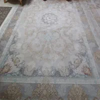 ۱ جفت فرش ۶ متری گل برجسته
