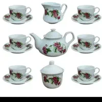 17 پارچه گل سرخی