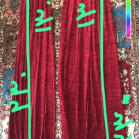 پرده تور ترک حاشیه سرخود،پرده مخمل و اتاق خواب|پرده، رانر، رومیزی|کرج, فاز ۳ مهرشهر|دیوار