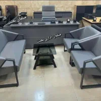 میز صندلی مدیریت مدل شل هایب