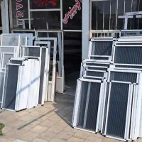 نصب اندازه گیری رایگان توری پلیسه پنجره اکاردئون