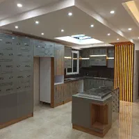 کابینت هایگلاس وسوپرمات