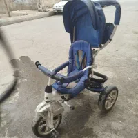 سه چرخه دسته دار بدنه محکم|دوچرخه، اسکیت، اسکوتر|پاکدشت, پاکدشت (مامازند)|دیوار