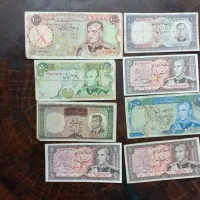 آلبوم اسکناس های قدیمی پهلوی|کلکسیون سکه، تمبر، اسکناس|زنجان, |دیوار