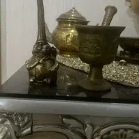 سماور و لوستر برنزی|لوستر و چراغ آویز|اسلام‌شهر, شهرک احمدیه|دیوار