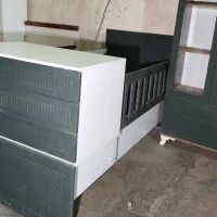 کمد و تختخواب کودک مدل لاکچری|تخت و سرویس خواب|قم, قلعه صدری|دیوار