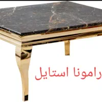 جلومبل عسلی میز تی وی میزنهارخوری کنسول استیل