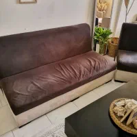 مبل راحتی 6 نفره همراه میز وسط|مبلمان خانگی و میز عسلی|پردیس, فاز ۱۱|دیوار