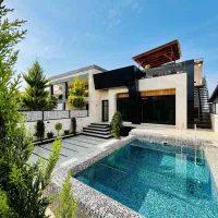 ویلای استخردار روفدار شهرکی سندشش دانگ همه چی تموم