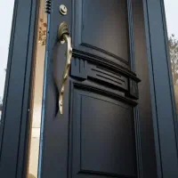 درب‌ ضد سرقت کدSTONEفلز در زد آب اتاق بابازاده