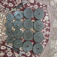 دمبل متغیر ۲۰ کیلویی(هر طرف ده کیلو)