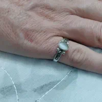 انگشتر نقره چشم ببر|جواهرات|تاکستان, |دیوار