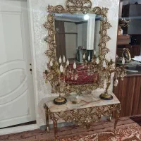 فروش و خریدار لوازم برنزی بوفه لوستر اینه کنسول