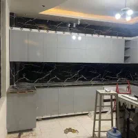 سقف کاذب کناف دیوارکوب ماربل شیت پی وی سی