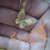 گوشواره پروانه ای با فاکتور 4.210 گرم