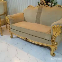 مبلمان ورق طلا|مبلمان خانگی و میز عسلی|تربتحیدریه, طالقانی|دیوار