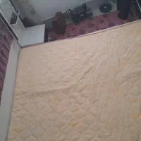 تخت دونفره همراه دو کشو وشب خواب