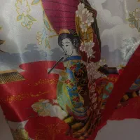 کیمونو ژاپنی ابریشم  کار دست