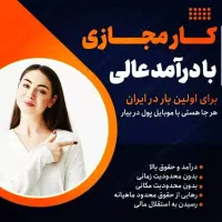 درآمد بالا با گوشی