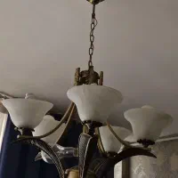 لوستر برنجی|لوستر و چراغ آویز|گلپایگان, |دیوار