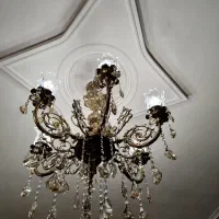 لوستر برنج|لوستر و چراغ آویز|گلستان (تهران), |دیوار