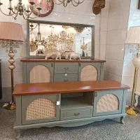 کنسول حصیری آیلین|بوفه، ویترین، کنسول|رشت, استقامت ۱|دیوار