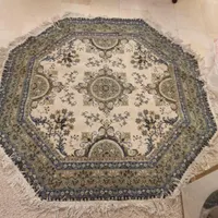 فرش گرد ماشینی
