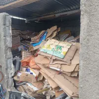 ضایعات آهن آلات نایلون کارتن شیرالات و...درمحل