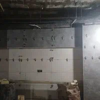 اجرای سنگ، سرامیک، آجر نما،پله، بدنه|خدمات پیشه و مهارت|ایذه, |دیوار