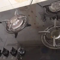 دو عدد گاز صفحه ای و طرح فر