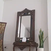 میزآینه وشمعدون