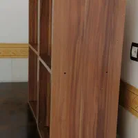 طبقه کتاب چوبی|کتابخانه، شلف، قفسههای دیواری|همدان, |دیوار